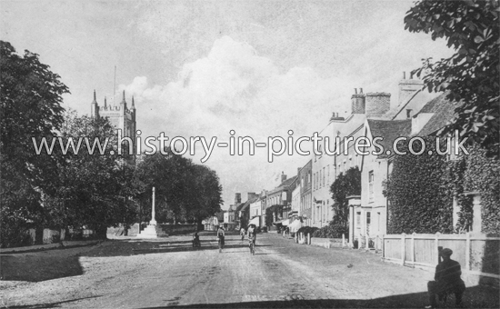 The High Street, Dedham, Essex. c.1910